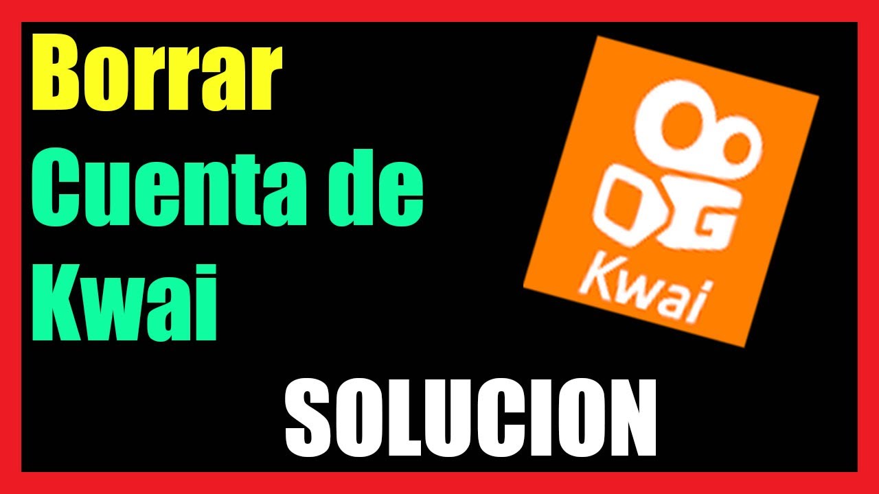 How to Delete My Account from Kwai I Solution 2021 - YouTube