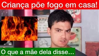Download Criança põe fogo em casa após vídeo do Felipe Neto! Mp3 and Video Criança põe fogo em casa após vídeo do Felipe Neto!