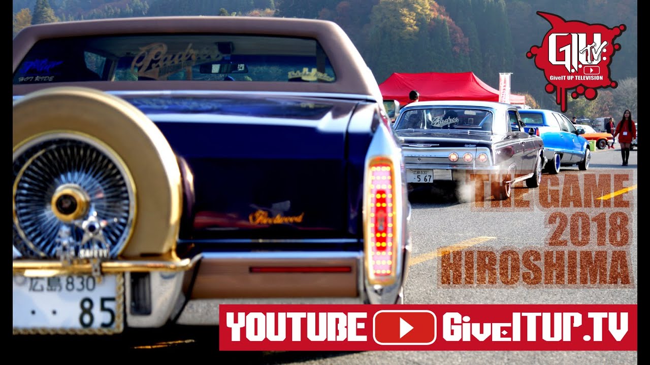 中国地方のローライダー集結！THE GAME 2018 HIROSHIMA アメ車 バイク