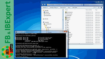 Tutorial 1, Part 2: Firebird installations for professionals