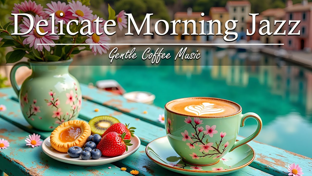 Delicate Spring Jazz ~ Relaxing Morning Jazz Cafe & Elegant Bossa Nova Piano for Working, Studying