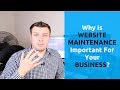 Why Website Maintenance Is Important