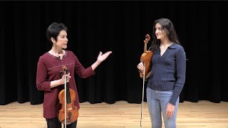 Violin Techniques / Resetting the Left Hand