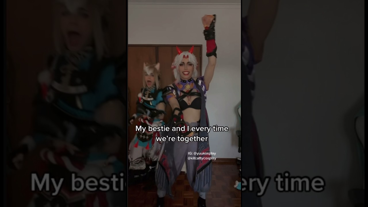 Every single time 🫶🏻 #cosplay #genshinimpact #genshinimpactcosplay #ittorou #itto #gorou