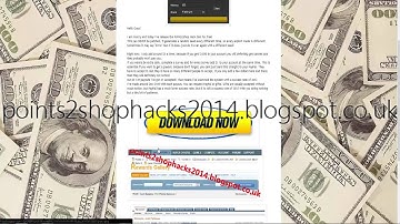 Points2Shop How to get Points Fast - Best Method 2014