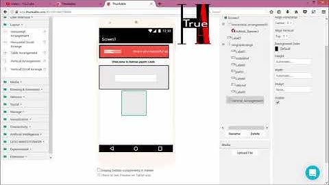How to create thunkable payment point wallet app and refer earning Part   1