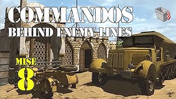 Commandos: Behind Enemy Lines | E23 Pyrotechnics 2/8 | CZ walkthrough