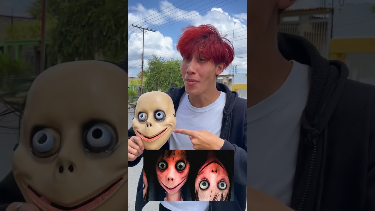 Máscara Infantil De Momo Creepypasta Para Halloween, Disfraz De Terror, Talla Única, Multicolor