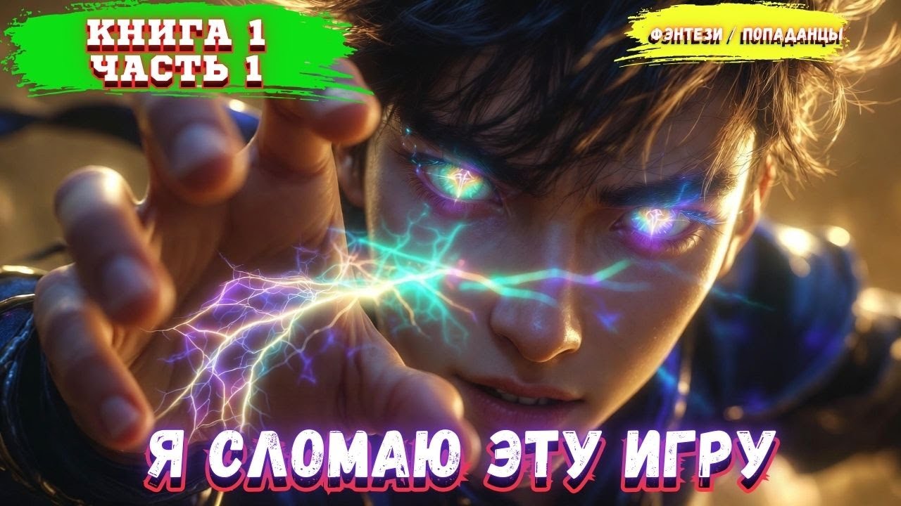 Я сломаю игру Бога | Том 1 Часть 1| Аудиокнига Фантастика