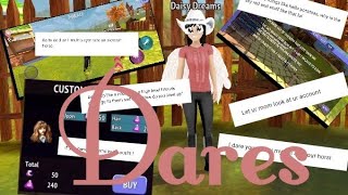 Doing my Fans Horse Riding Tales Dares