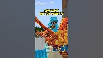 I FOUGHT OMZ IN MINECRAFT! #omz #minecraft #nyeongsplaytime #omzcrew #yougotthekeys #shorts #crystal