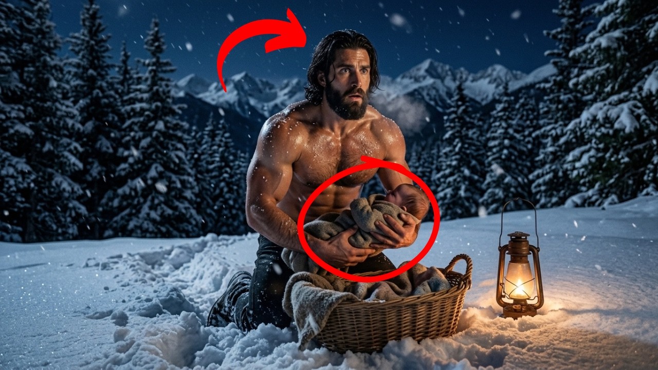 Un bebé fue dejado en la nieve durante la noche — y El Hombre de la Montaña lo encontró