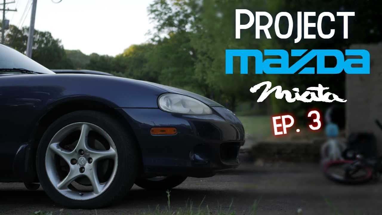 🚗 The First Drive! | Bluey - NB Miata Resto Ep 3