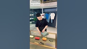 How to fold clothes for travel 45 #youtubeshorts #shorts #foldinghacks