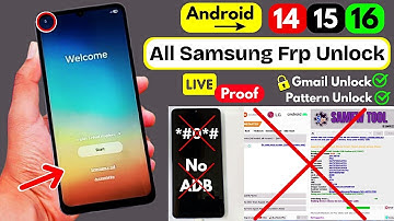 Samsung FRP Bypass 2025 ✅ Android 14,15,16 | 🔓 After Reset Phone Forgot Google Account & Screen Lock