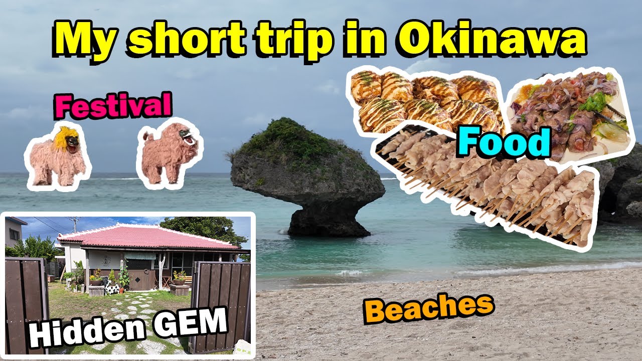 [4K] My day exploring Okinawa with a hidden GEM Café