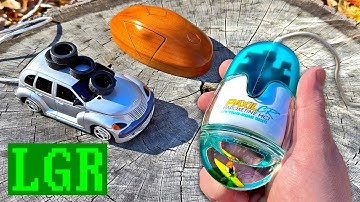 Weird Old Computer Mice: Wood, Water, & Wheels