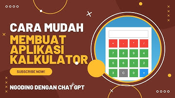 CARA MUDAH MEMBUAT APLIKASI KALKULATOR BERBASIS WEB DENGAN BANTUAN CHAT GPT