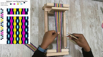 4-Shaft Weaving and Colorful Bands