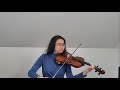 乌兰图雅 &amp; 云飞 - 敖包相会 | Violin Cover by Angela