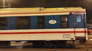 (8/7/2022)D12E-645 Kéo Toa An Rỗng Mác H7302 Qua Chắn Kim Liên