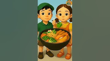 Squid Game AI Tempura Shrimp Ramen Bowl ASMR #squidgame #squidgame2 #ai #asmr