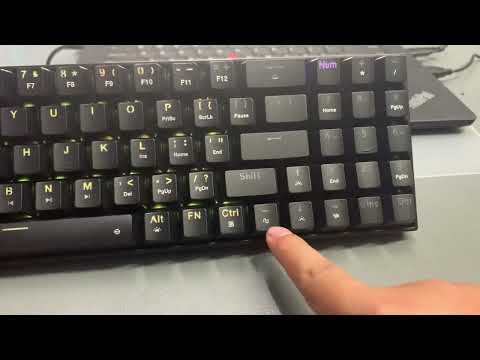 Redragon zed pro k627 mechanical wireless keyboard. Quick and basic review