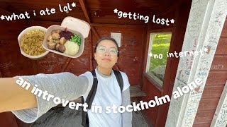 an anxious introvert travelling alone to sweden for the first time... + young royals filming spots