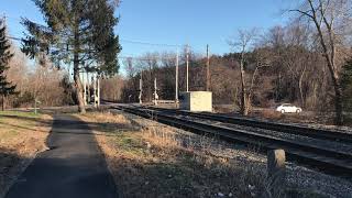 Acton MA: MBTA Commuter Rail 1130 Outbound to Fitchburg Central Street