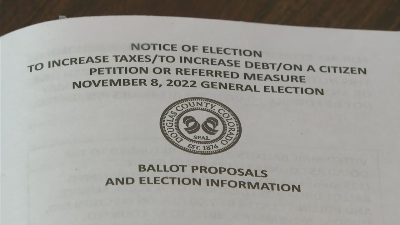 There are concerns to the voter guides sent out in Douglas County - YouTube