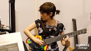 NAMM2016. Sarah Longfield & Strandberg Guitarworks