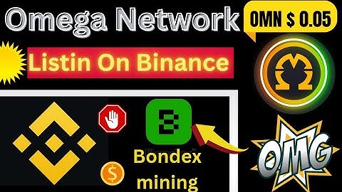 Omega Network OMN Coin listing on Binance Exchange 🤑 1 OMN Coin $ 0.050 USD 🤑 letest update