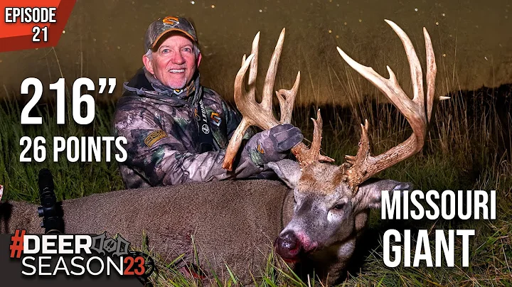 216” World Class Missouri Whitetail | Terry Drury’s Largest Buck Ever, 26 Points | Deer Season 23