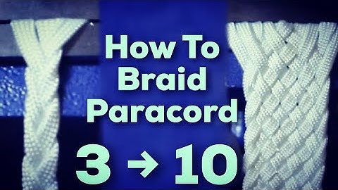 How To Braid Paracord | Complete Guide To Flat Braiding