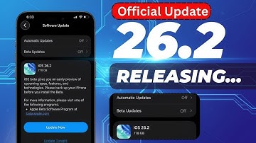 iOS 26.2 Official Update 🚀 | Final Release Date Revealed 📅 | What
