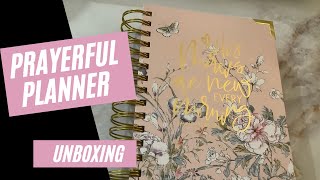 Prayerful Planner  Unboxing