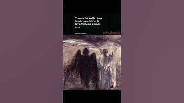 He is terribly afraid of dying... because he hasn