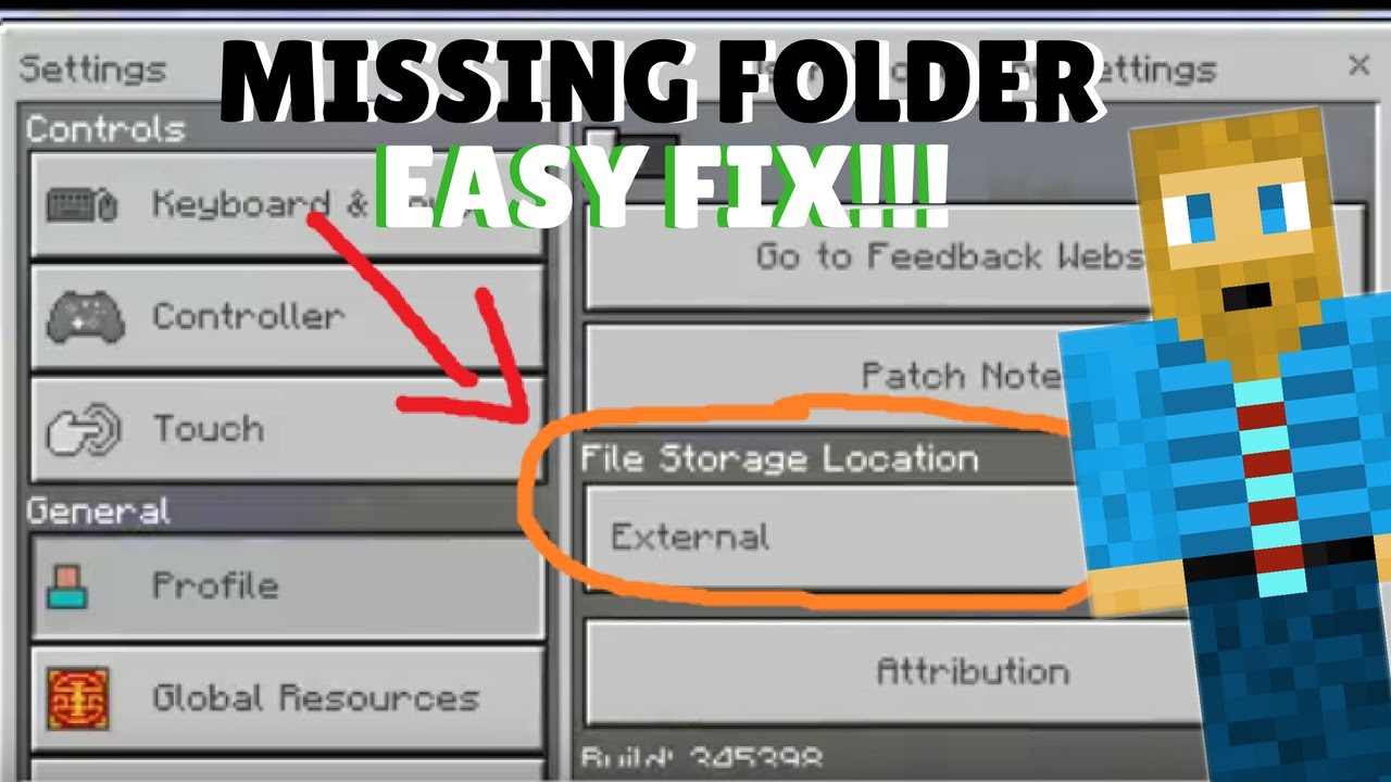 Minecraft Worlds Missing Folder - Easy Fix!!! - YouTube