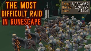 100-Man 0 Death Challenge Mode Raid in OSRS | Megascale Complete