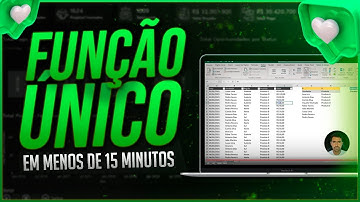 Como usar Função ÚNICO no Excel [Office 365]