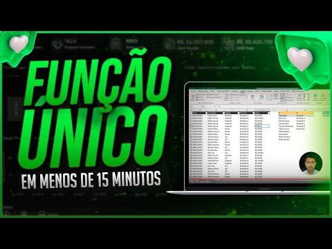 Como usar Função ÚNICO no Excel [Office 365]
