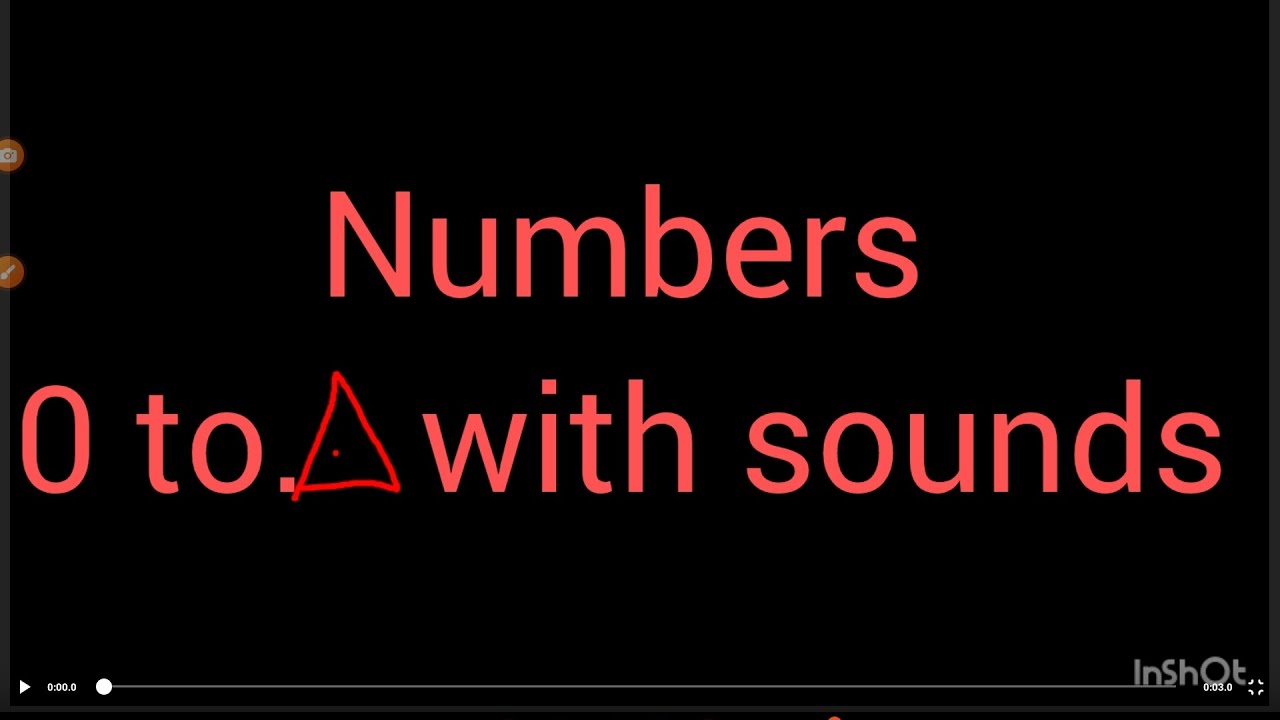 Numbers 0 to Absolute Fictional Numbers with sounds - YouTube
