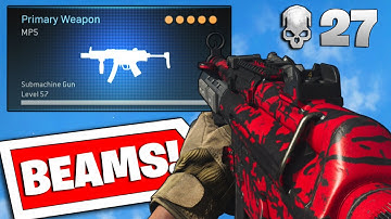 the NO RECOIL "MP5" | BEST MP5 CLASS SETUP BEAMS! | 27 KILL GAMEPLAY! (MODERN WARFARE WARZONE)