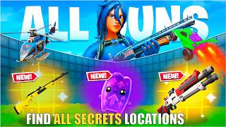 SUPER 1V1 K1NG FFA MAP FORTNITE CREATIVE - ALL SECRETS LOCATIONS PART 1 (ALL CODES)