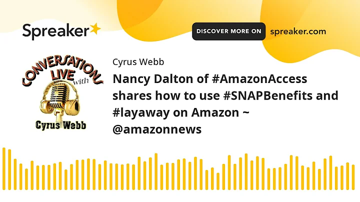 Nancy Dalton of #AmazonAccess shares how to use #S...
