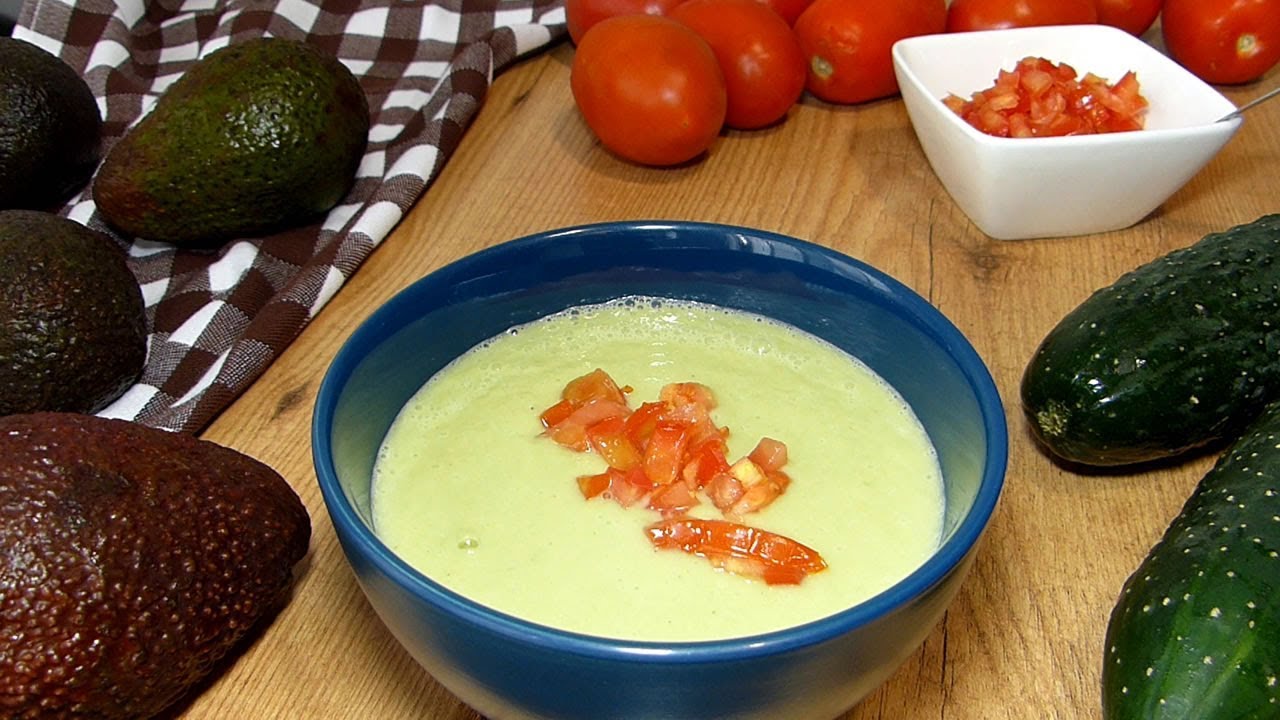 CREMA DE AGUACATE. RECETA PASO A PASO