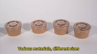 Factory wholesale disposable sauce cups