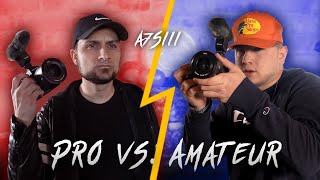 BEGINNER VS PRO SONY A7SIII SHOOT-OFF | Filmmaker Competition