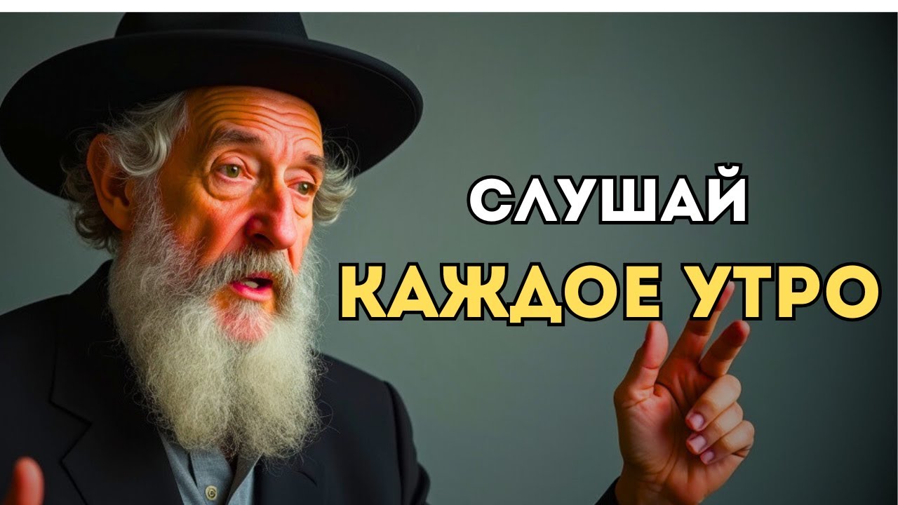 Только 1% Людей Начинают утро Вот Так-Секрет Утренней Внутренней Силы и Спокойствия | Мудрость Еврея