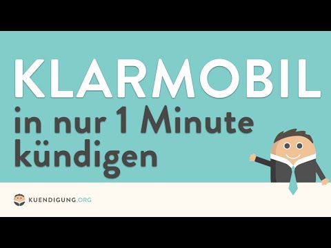 Klarmobil kündigen - in genau 1 Minute erledigt!